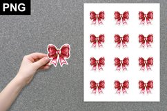 Coquette Bows Stickers | Valentines Day Stickers Product Image 1