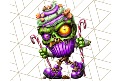 Haunted Treats Clipart PNG, Halloween Candy Art Product Image 5