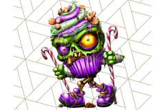 Haunted Treats Clipart PNG, Halloween Candy Art Product Image 5