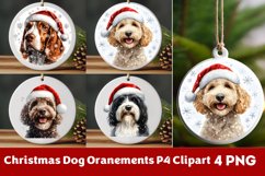 Breeds Of Christmas Dog Ornaments Clipart PNG Product Image 1