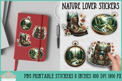 Nature Lover Printable Stickers | Hiking &amp; Camping Stickers Product Image 15