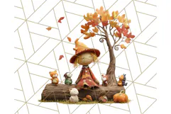 Scarecrow Festival Friends PNG Clipart Product Image 5