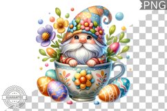 Easter Gnome Sublimation - Clipart PNG Design Product Image 1