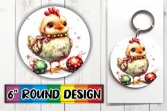 Gorgeous Circle Design for Sublimation , Xmas Product Image 1