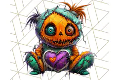 Spooky Cute Monster PNG Clipart, Adorable Halloween Monsters Product Image 5