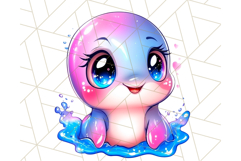 Jungle Creatures Kawaii Clipart PNG, Cute Rainforest Animal Product Image 5
