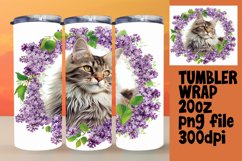 Whimsical Cat Art on Drinkware Product Image 1