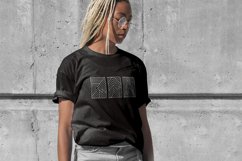 svg file "Abstraction set of 3 pieces" Product Image 5