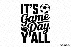 It&#039;s Game Day Y&#039;all Svg | Sport Svg | Svg Cut Files | Cricut Product Image 1