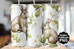 Easter Bunny Tumbler - Easter Day Tumbler PNG Design Product Image 1