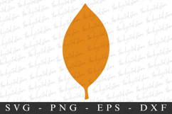 Leave Svg | Fall Svg | Svg Cut File Product Image 1