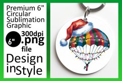 Trendy Round Design for Sublimation , Holiday Product Image 1