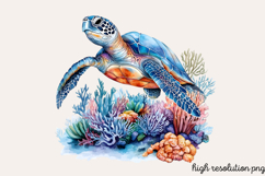 Fantasy Underwater Sublimation PNG Product Image 1