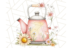 Cottagecore Kitchen Clipart, Vintage Country Floral Kitchen Product Image 5