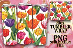 Sublimation Art - Chic Tumbler Wrap Product Image 1