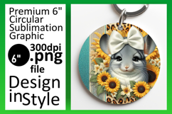 Creative Circle PNG for Car Coasters , Cute Animals Product Image 1