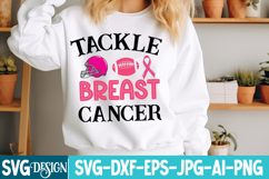 Tackle Breast Cancer Svg Design,Breast Cancer Svg Design Product Image 2