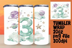 Celestial Elegance: Sublimation Designs 20oz Tumbler Product Image 1