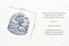 Summer Books PNG Clipart Product Image 7