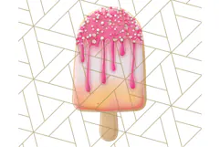 Summer Iced Cookie Clipart PNG, Cute Tropical Cookies Product Image 5