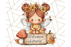 Fall Fairy House Clipart PNG, Autumn Homes and Decor Product Image 5