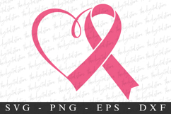 PInk Ribbon PNG | Breast Cancer Awareness Png Product Image 1