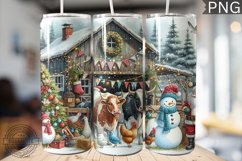 Farm Animals Tumbler Wrap - Christmas Tumbler Design Product Image 1