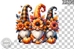 Halloween Gnome Sublimation - Clipart PNG Design Product Image 1