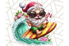 Summer Christmas Clipart PNG, Tropical Holiday Art Clip Art Product Image 5