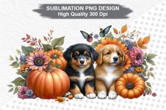 Halloween Dog - Halloween clipart Sublimation PNG Design Product Image 1