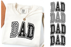 4 Dad Png | Leopard Print | Checkered | Star Print Product Image 1