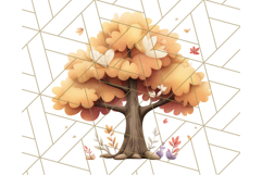 Woodland Forest Scene PNG Clipart, Fall Nature Elements Product Image 5