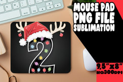 ENCHANTED desk pad PNG Design, Christmas Product Image 1