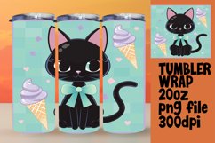 Cute and Adorable Cat Tumbler Wrap Product Image 1