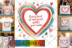 LUMINOUS TSHIRT Art Ideas, Heart Quote Product Image 1