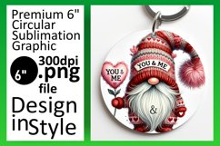 Sophisticated Circle PNG Car Coaster , Gnomes Product Image 1