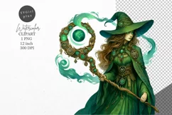 Halloween clipart, Witch clipart, Autumn clipart Product Image 1