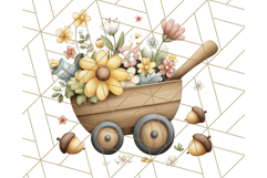 Whimsical Fairy Village Clipart PNG for Kids, Fairytales Png Product Image 5