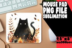 Watercolor Boo Crew Mouse Pad Halloween PNG Product Image 1