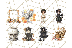 Halloween Around the World Clipart PNG, Fun Halloween Kids Product Image 5
