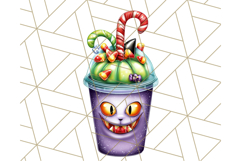 Summerween Tropical Treats Clipart PNG, Halloween Desserts Product Image 5