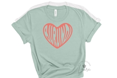Burundi Heart SVG Cut File Product Image 1