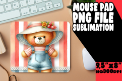 JOYFUL DESK MAT CREATIVE PNG, Teddy Bear Product Image 1