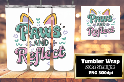 SOPHISTICATED 20oz Tumbler Template , Cat Quote Product Image 1