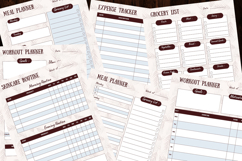 35 Monthly Weekly Daily Planner Canva Template Bundle - 3 Product Image 3