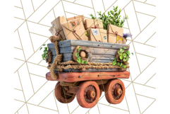 Forest Mail Delivery Clipart PNG, Animal Post Office PNG Product Image 5