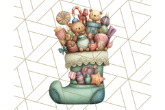 Christmas Whimsy Clipart, Holiday Kids PNG Graphics Product Image 5