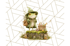 Enchanted Garden Healers Clipart PNG, Animal Plant Png Product Image 5