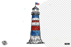 4th of July Undersea Life Clipart Product Image 1