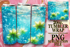 Bright Reflections 20oz tumbler wrap, 3D Fruits Product Image 1